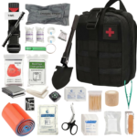 Kit di pronto soccorso 122 pezzi in borsa compatta con accesso rapido per le emergenze