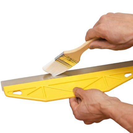 Schermo per Pittura per Bordi Netti Blu, Rosso, Giallo e Nero per Linee Dritte e Protezione dalla Vernice