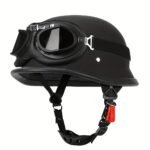 Casco jet retrò per moto nelle taglie S-XXL