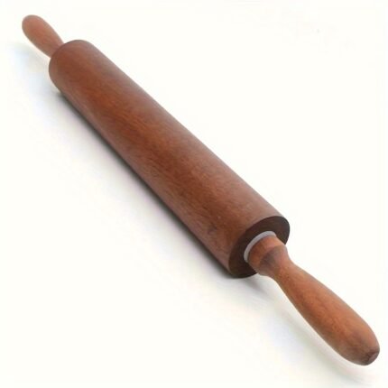 Mattarello Lungo in Legno da 43 cm con Manici