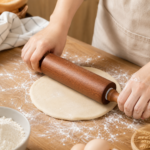 Mattarello Lungo in Legno da 43 cm con Manici - immagine 2