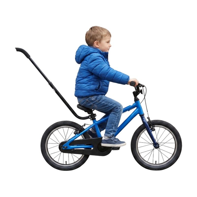 Asta di sostegno per bici da bambino per un apprendimento più controllato nelle prime pedalate