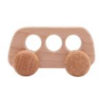 Macchinina giocattolo in legno di faggio – autobus