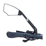 Specchietto per manubrio bici antiriflesso con rotazione a 360°