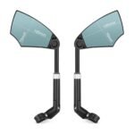 Specchietto per manubrio bici antiriflesso con rotazione a 360° - immagine 2