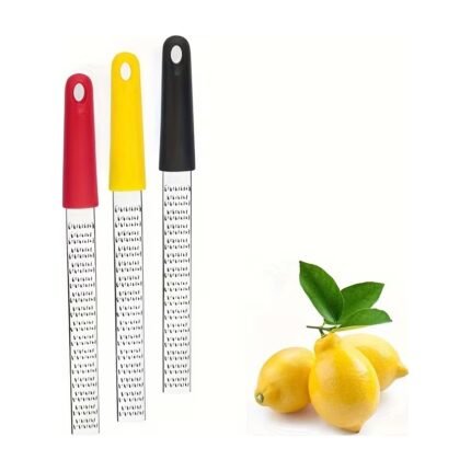 Grattugia fine in acciaio inox per limone, formaggio e zenzero