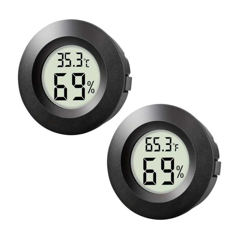 Mini igrometro e termometro con display LCD – 2 pz.