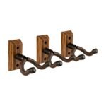 Supporti a parete per chitarra con ganci girevoli per strumenti a corda